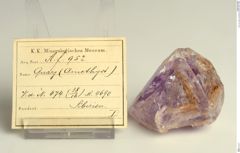 Foto von Quarz (Amethyst) (NHMW-MIN-Af952)